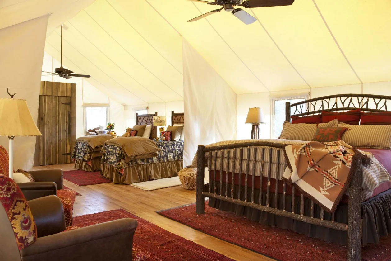 Glamping at The Ranch at Rock Creek